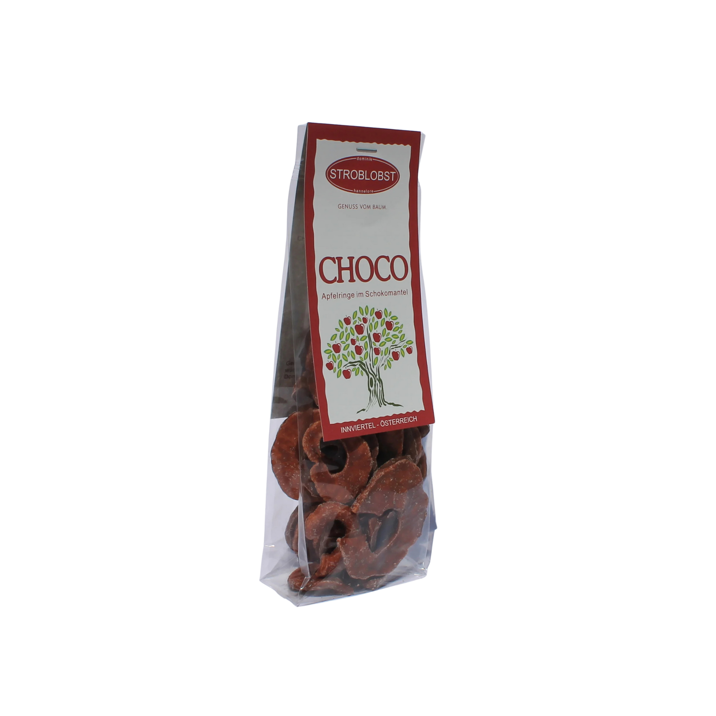 CHOCO - Apfelringe im Schokomantel