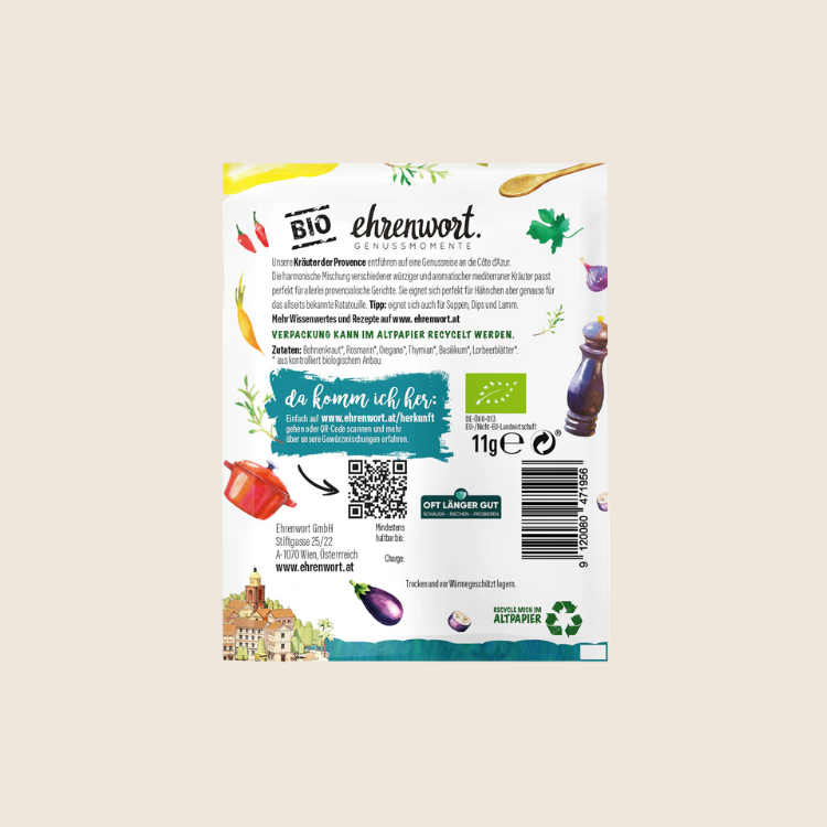 BIO Kräuter der Provence Briefchen
