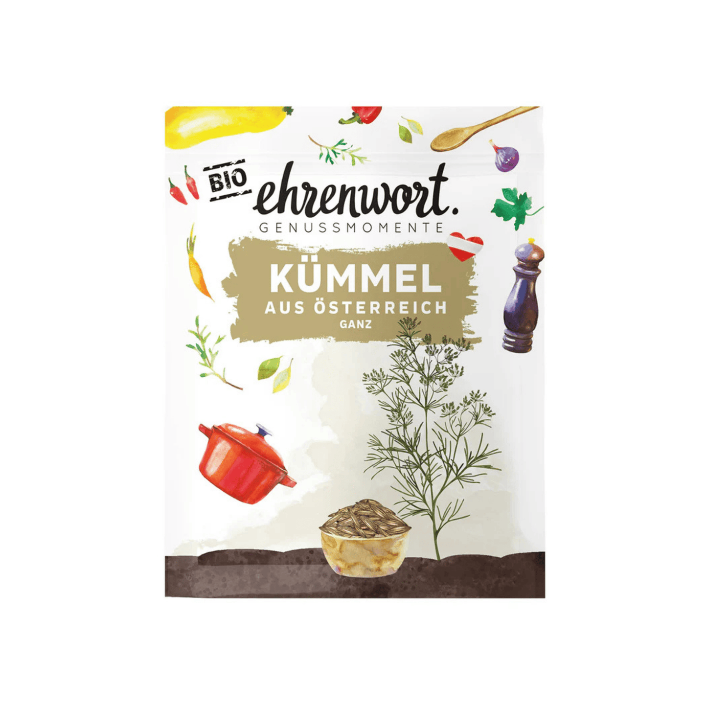 BIO Kümmel aus Österreich ganz Briefchen