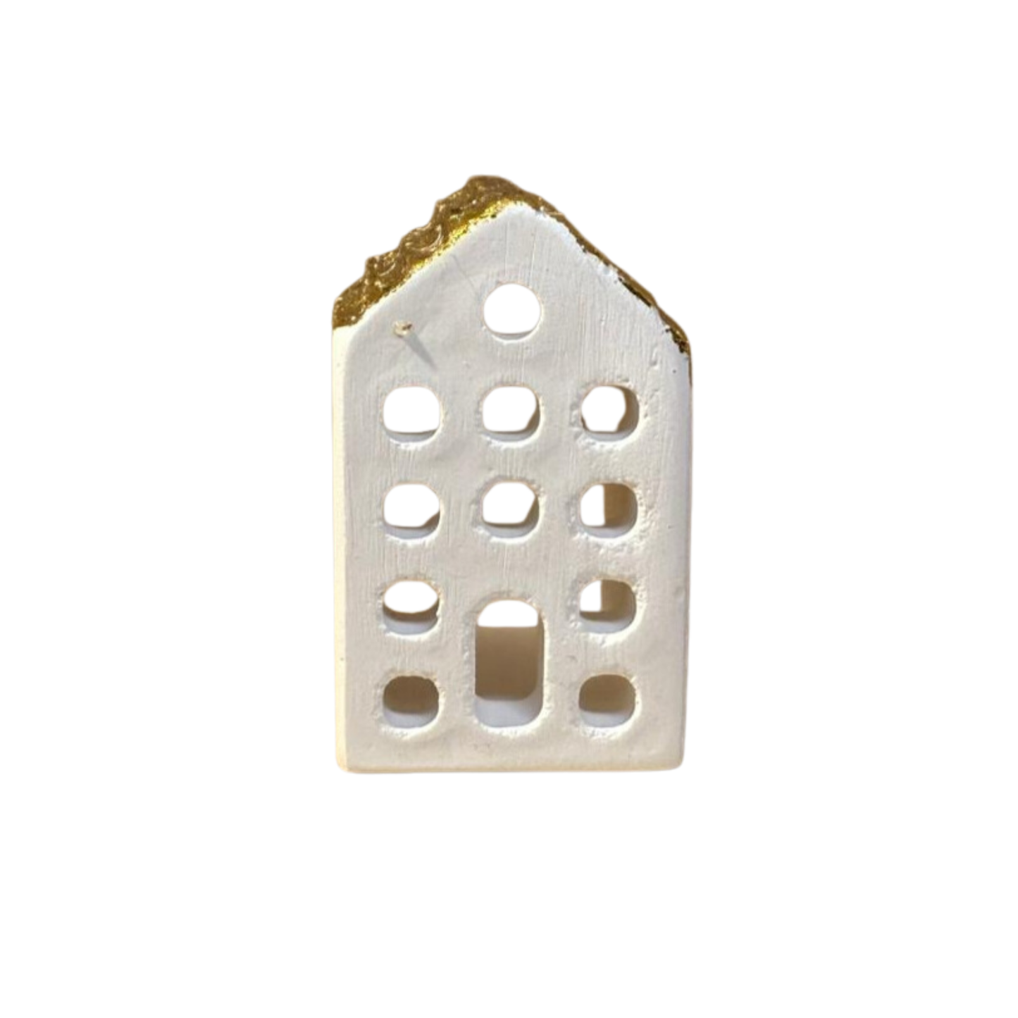 Gipshaus Dach wellig