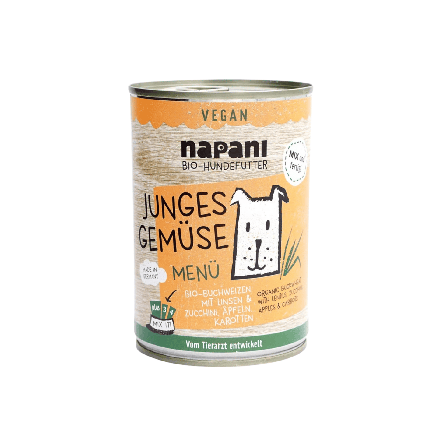 Bio-Hundefutter Gemüse