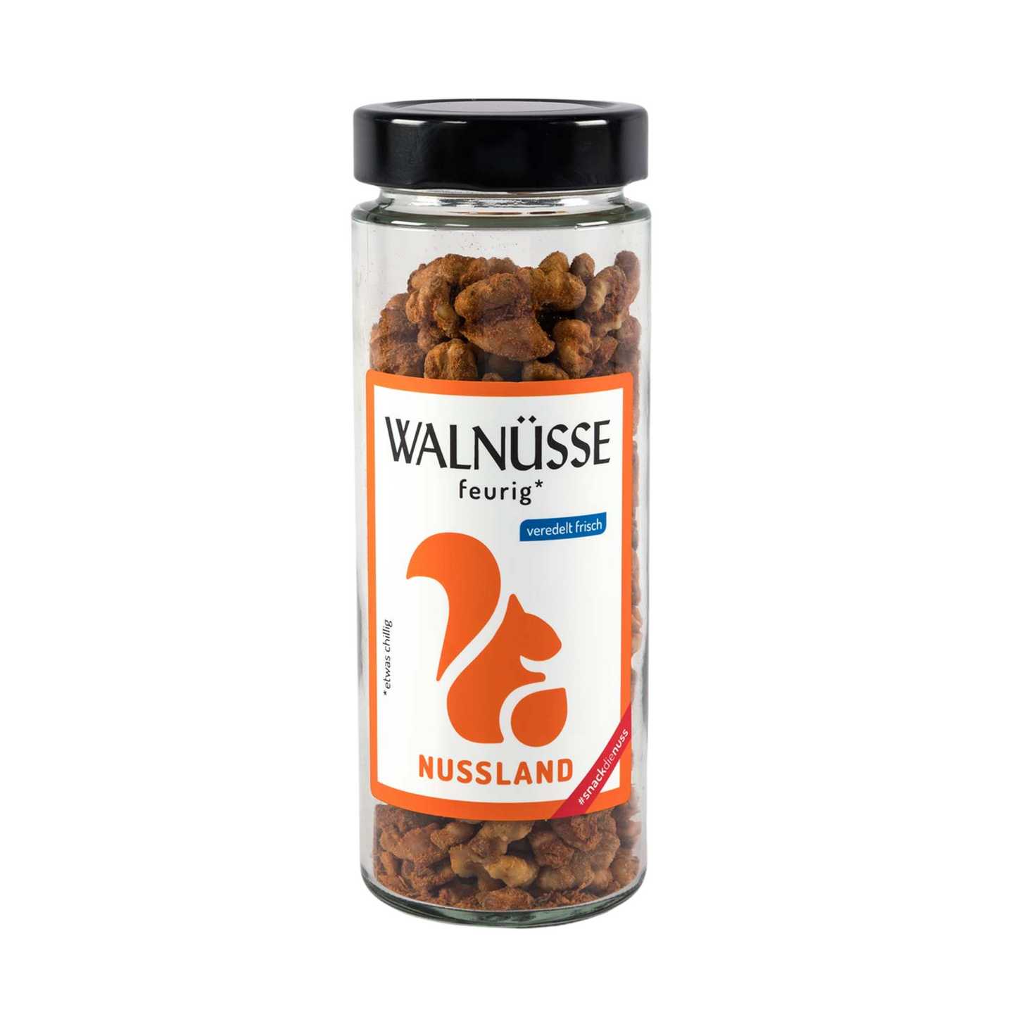 Walnuss-Snack 'feurig'