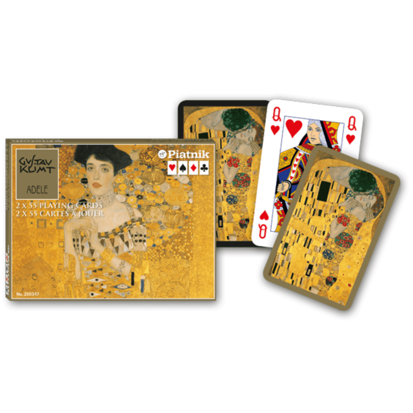 Spielkarten Klimt - Adele