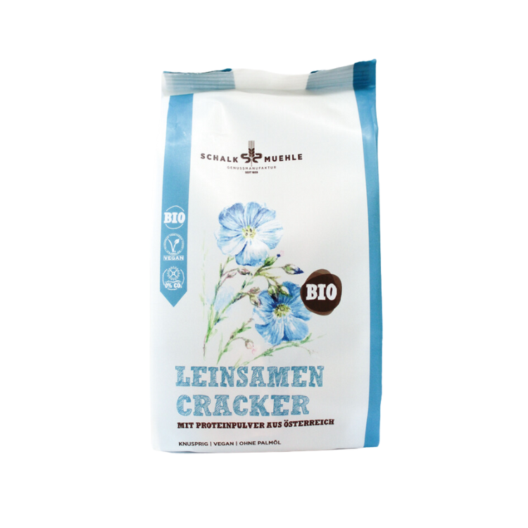 Bio Dinkel Leinsamen Cracker