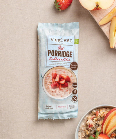 Erdbeer-Chia Porridge