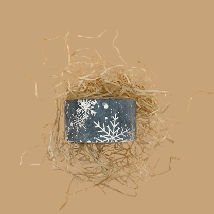 Teelichthalter aus Raysin Schneeflocke