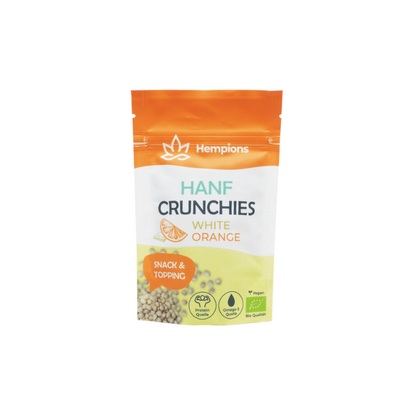 Bio Hanf Crunchies White Orange