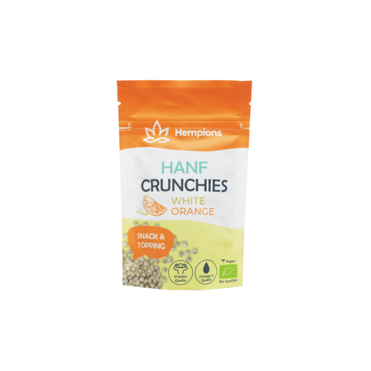 Bio Hanf Crunchies White Orange