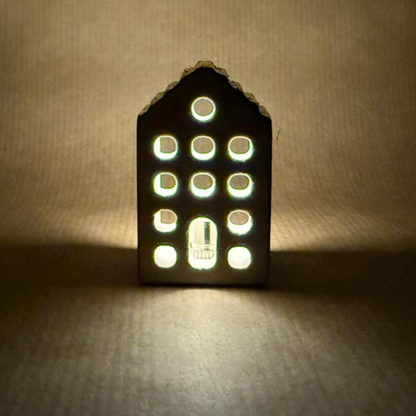 Gipshaus Dach wellig