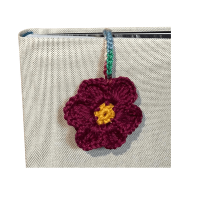 Lesezeichenblume Bordeaux