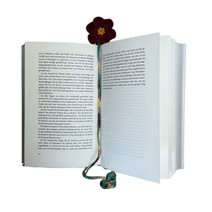 Lesezeichenblume Bordeaux