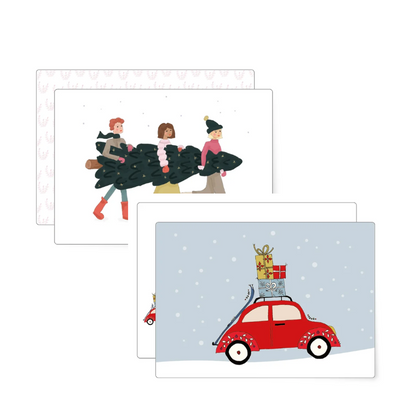 Weihnachtskarten 2 Stück