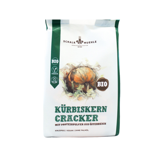 Bio Dinkel Kürbiskern Cracker