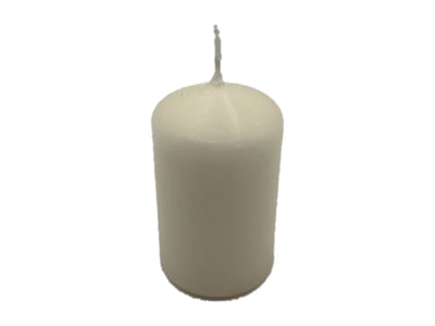 Stumpenkerze Champagner (4 × 7 cm)
