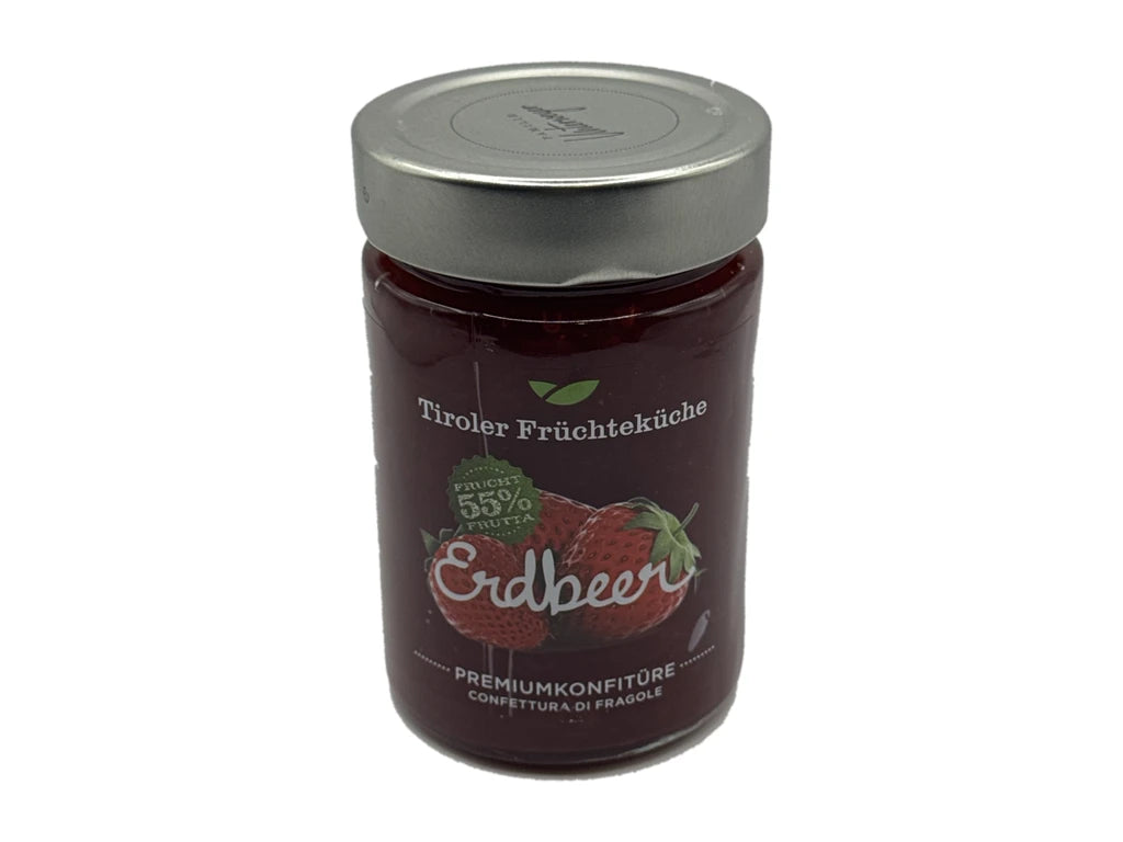 Tiroler Früchteküche Erdbeer-Konfitüre 420 g