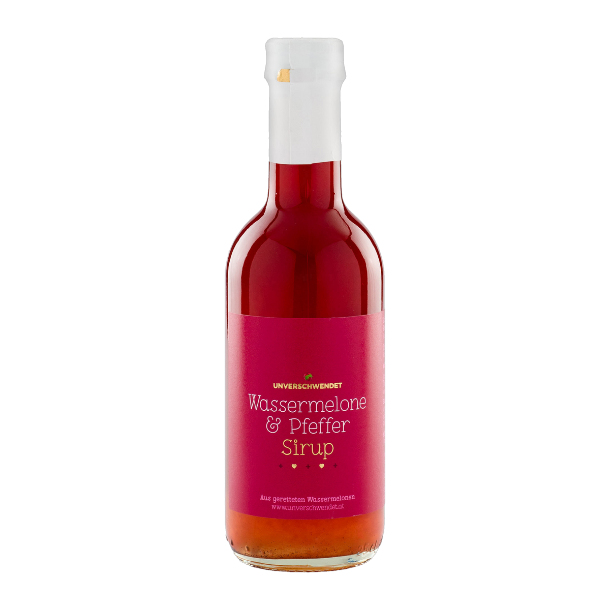 Unverschwendet Wassermelone & Pfeffer Sirup 250 ml